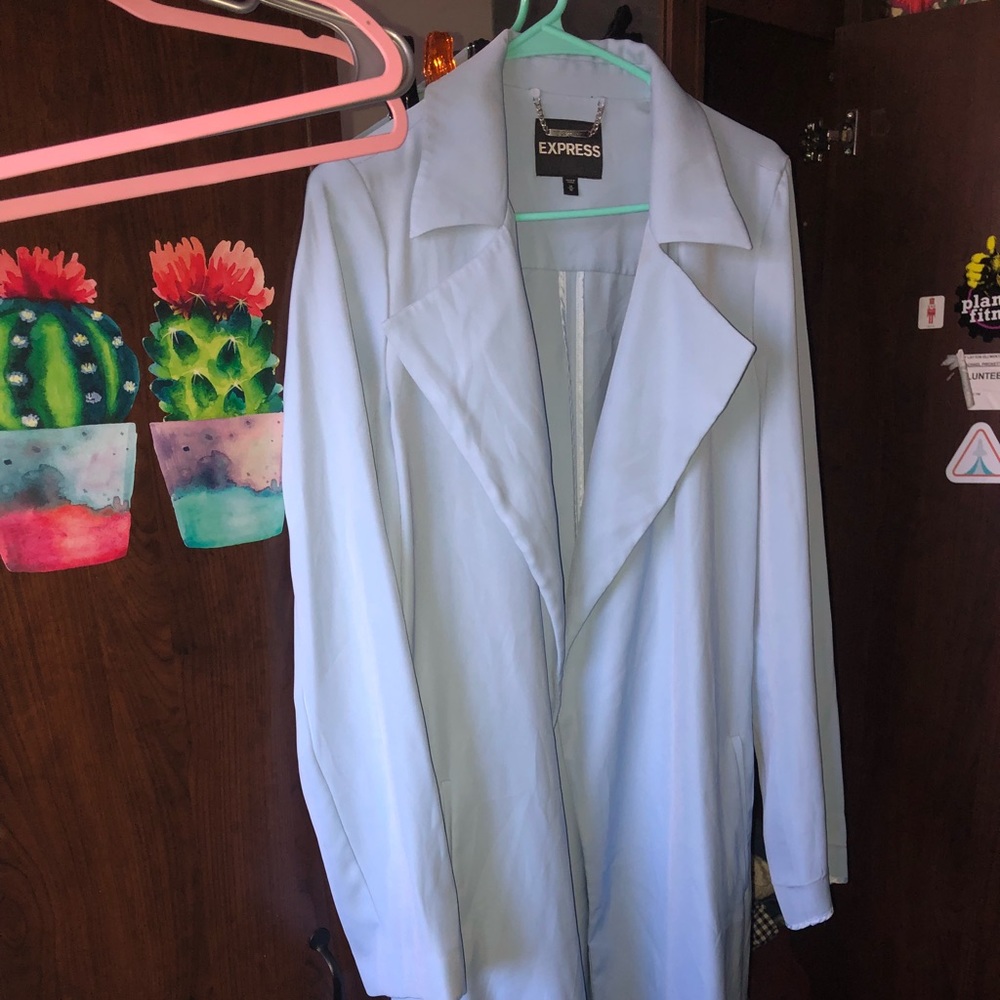 Blue Express long jacket/coat